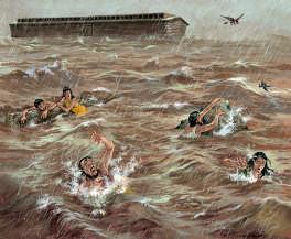 Chapter 5 Noah and the Great Flood (Genesis 5:1-8:2) There was a man called Noah. Noah was the great, great, great, (I forget how many greats) grandson of Seth.