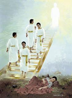 Chapter 11 Jacob s Dream (Genesis 27-Genesis 28:10-15) Jacob had really made a mess of his life. He deceived his blind father by pretending to be Esau and stole his twin brother s blessing.