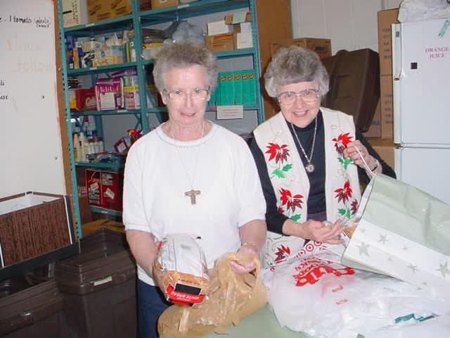 Some of our Sisters have offered their Franciscan hospitality at PADS or People s Resource Center.
