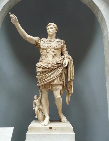 Emperor Augustus Octavius was then renamed Augustus ( Honored One ) and became