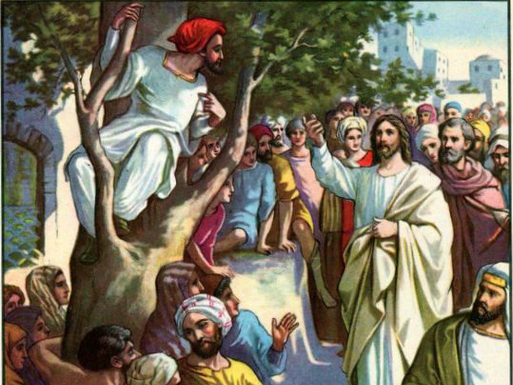 Zacchaeus Promised to Repay What He Had Stolen Luke 19 : 8