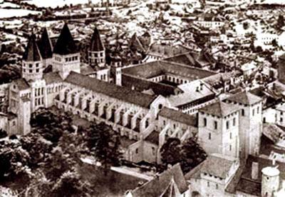 Monastery at Cluny (p. 278-280) o 910 AD -Founded by Duke William III of Aquitaine (deeded lands to Pope at Rome) o First abbot, Berno, a Benedictine monk, restored Rule of Benedict.