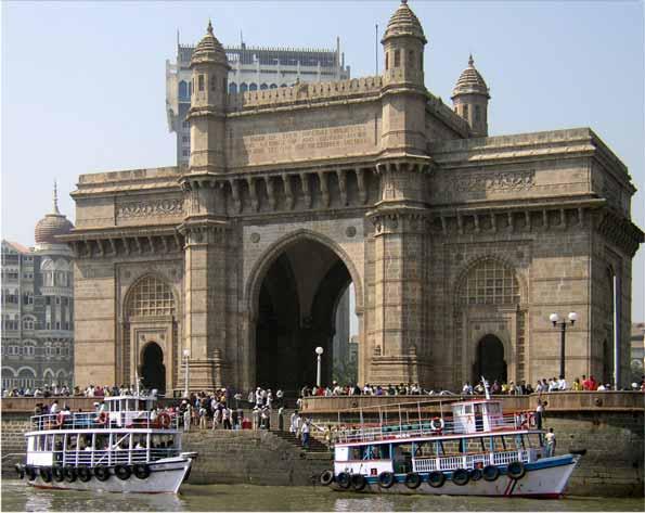 Gateway of India (in Mumbai) - built to commemorate