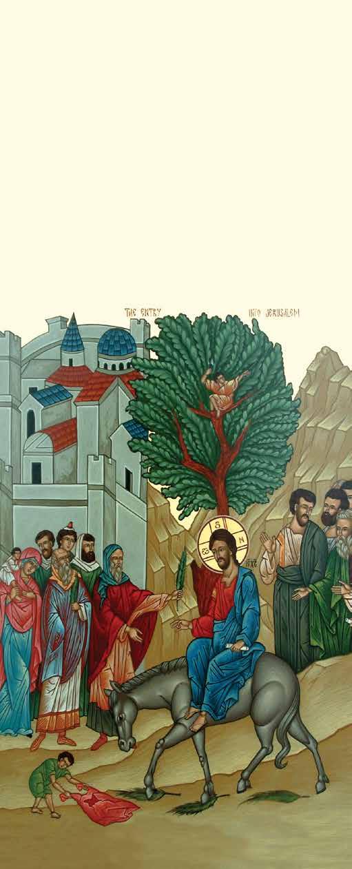 Palm Sunday SIXTH SUNDAY OF LENT H. E. Metropolitan Nicolae Romanian Orthodox Metropolia of the Americas & Liaison Bishop to IOCC from the Assembly of Canonical Orthodox Bishops Hosanna!