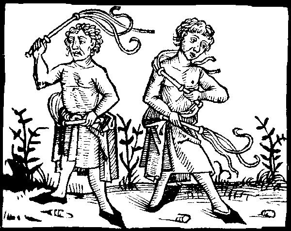 Flagellants - Believed the Plague was sent by the devil 1.
