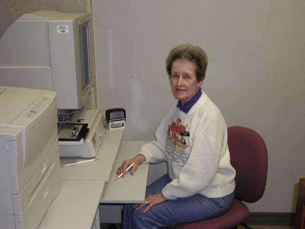 Volume 13, Number 1 Newsletter of the Friends of the Missouri State Archives Spring 2003 5 Volunteer Profile: Katy Duckett Every Tuesday, at some point, the distinctive laughter of volunteer Katy