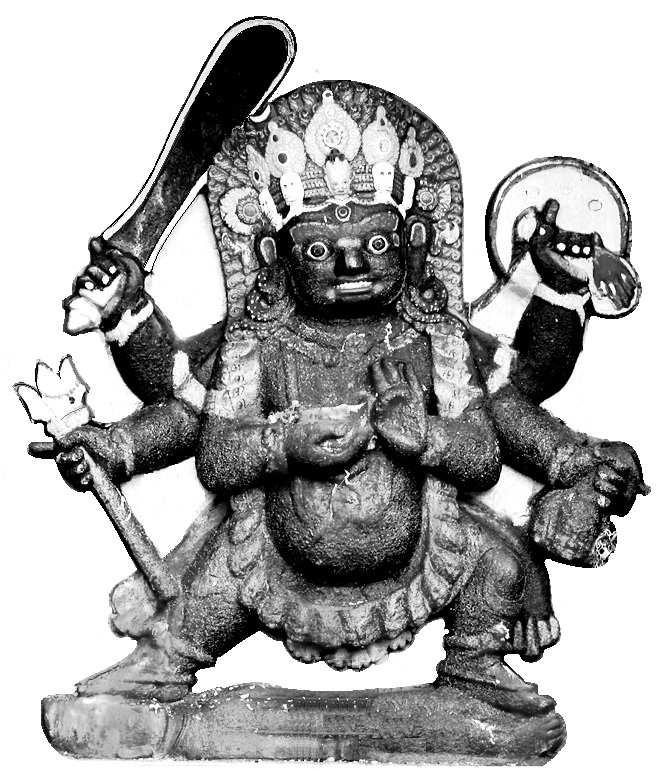 Shrī Bhairava - Kathmandu Shri Bhairava In Nepal we have a very huge, big Bhairava-nāth th* statue which is really a Swayambhu and people are more left-sided, so they are afraid of Bhairava-nāth th.