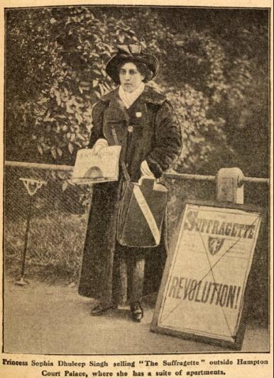 1909 - Princess Sophia joins the suffragettes To fight for women s right to vote.