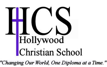 FLORIDA ASSOCIATION OF CHRISTIAN COLLEGES AND SCHOOLS This form is to be filled out and Hollywood Christian School returned to applicant in sealed 1708 N. 60 th Avenue envelope provided.