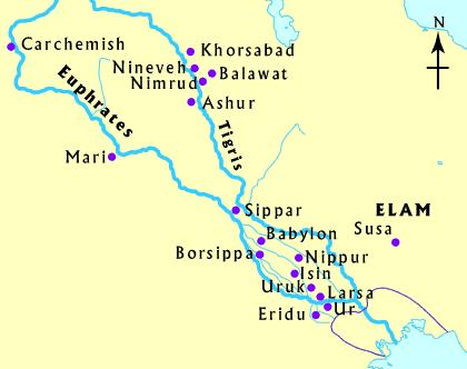 Ancient Mesopotamia Land between the Rivers Sumer southern Fertile