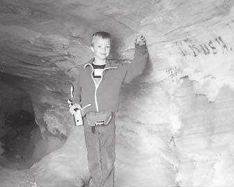 Utah Number: 185 Orig: 35.5 x 23.5 Scale: 75% Final: 26.5 x 17.5 Another major landmark is Cache Cave.