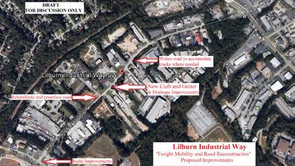 L-101 NOT TO SCALE N The Lilburn Community Improvement District benefits the entire