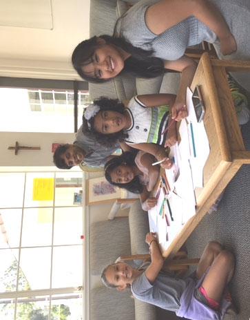 Recently our SEAS Junior Legion of Mary members created, designed cards and wrote to the inmates at Juvenile Hall.