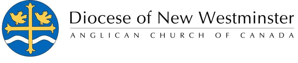 The Diocesan Logo (Also called a Word Mark ) The diocesan logo consists of three elements: The Badge Diocese of New Westminster identification Anglican Church of Canada identification The Diocesan