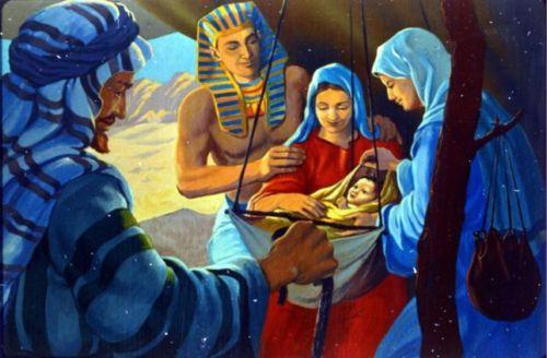 While he was in Midian, Moses married