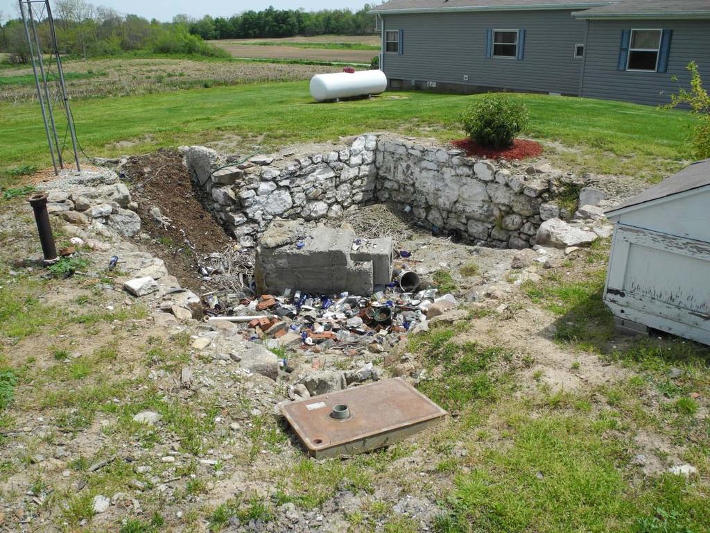 Remains of William Isenhart House Foundation
