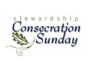 Annual Response Methods Consecration Sunday This method raises the level of consciousness about stewardship, builds an understanding of proportionate giving and increases the level of individual