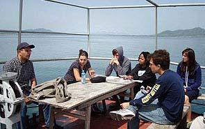 Discussion about the environmental challenges facing Lake Sevan touched on