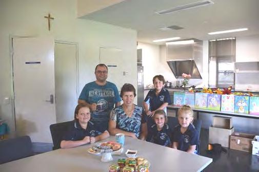 MJR Morning Tea At the end of Term 1, I was fortunate to share a special morning tea with our four MJR Stars.