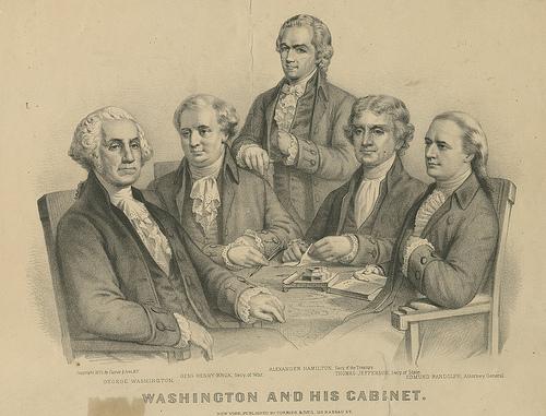 Many people didn't like Jackson ignoring official procedures, and called it the "Kitchen Cabinet" or "Lower Cabinet".