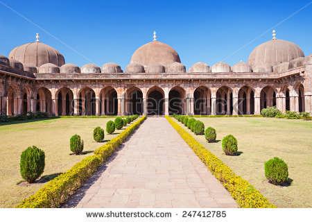 10. Jama Masjid (Dilawar Khan Mosque), Mandu, M P, 1405 Dilawar Khan Mosque, Mandu, Madhya Pradesh was built in 1405 by Dilawar Khan Ghuri.