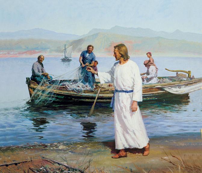 Peter became a fisher of men when he met the Savior and later became one of the