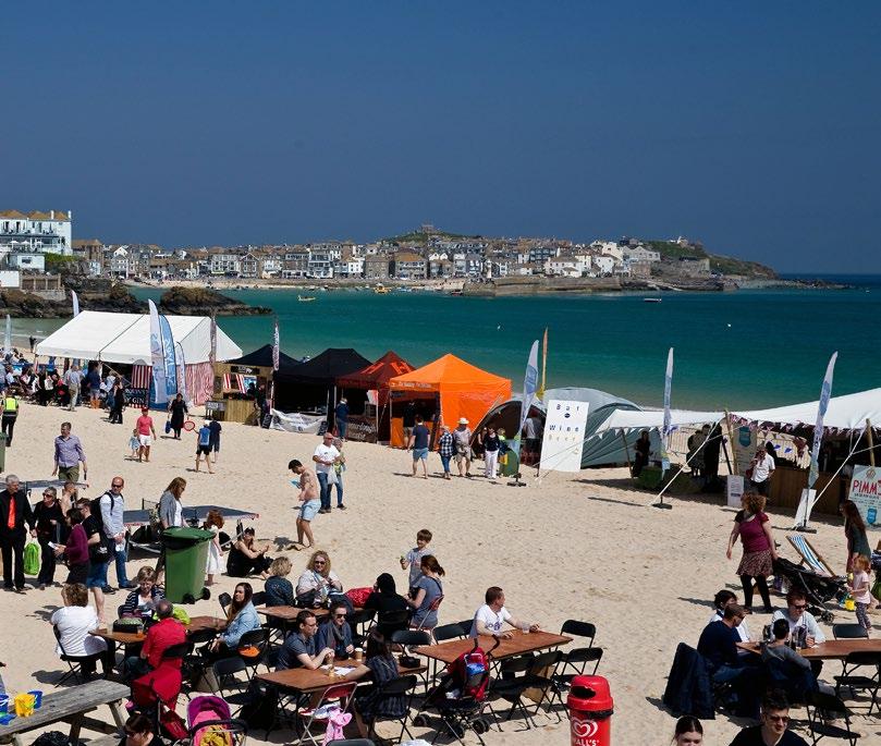 The newly-expanded Tate St Ives draws on the history of many artists who made their home in that area, while the St Endellion Festival, the Minack Theatre and the Port Eliot Festival are known well
