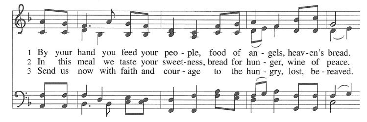 Bread of Life from Heaven Hymnal #474 By Your Hand You