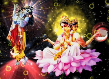 Lord Brahma meditated on Lord Krishna to get