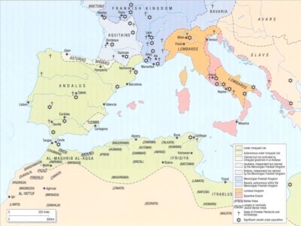 Continues Dynasty in Spain Emirate / Caliphate of Cordoba (756 1031) Spread Arabic