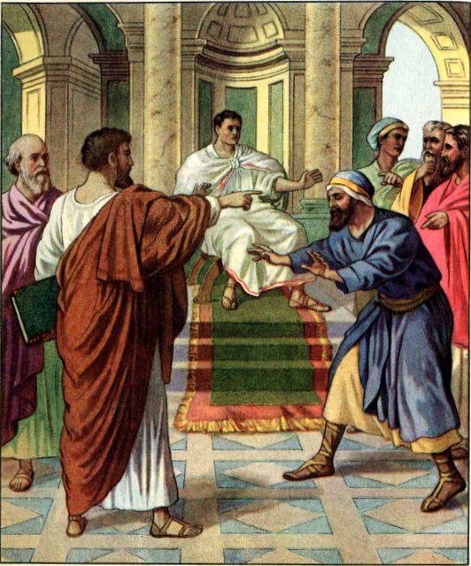 PAUL AND THE FALSE PROPHET ACTS 13 In their journeys, Paul and Barnabas met a leader who was interested in learning about Jesus.