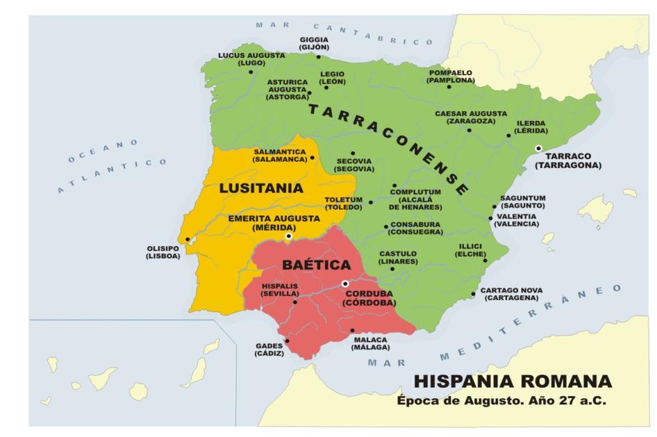 Roman hispania Roman Hispania was a colonie of romans in actually Spain.