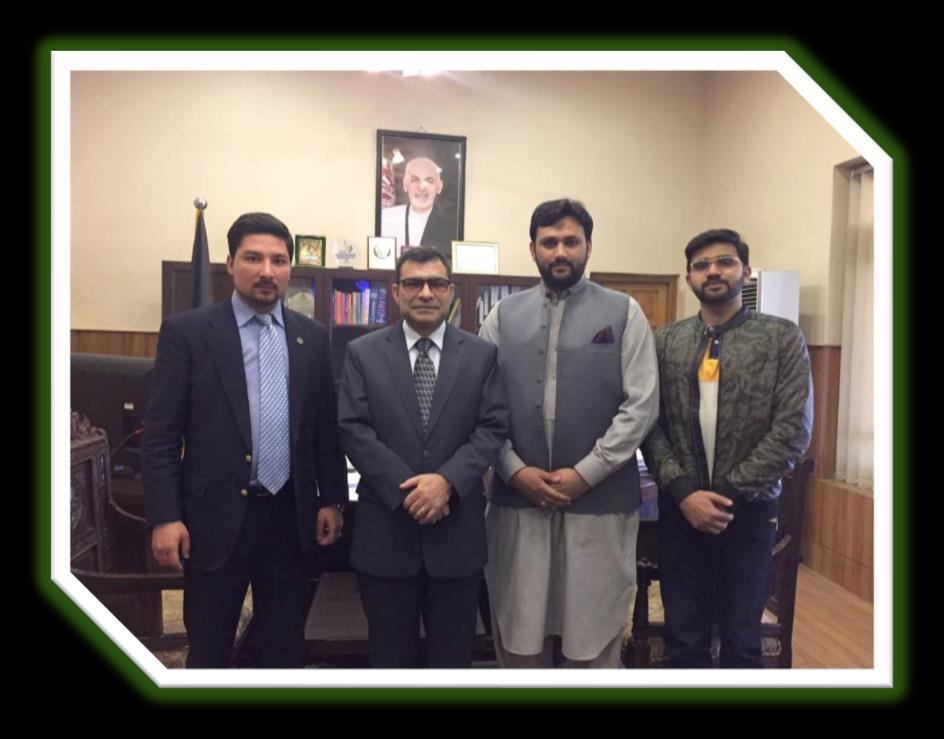 Mr. Syed Ali Faisal along with other LEAP Delegates met H.E Dr.