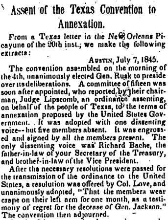 July 4, 1845: