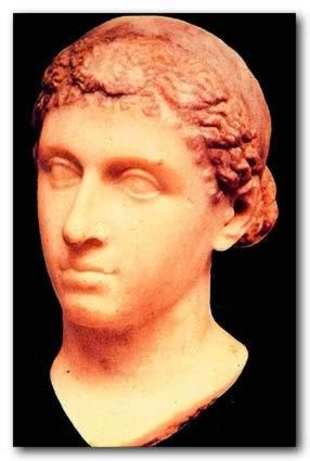 Cleopatra VII Ptolemaic Dynasty In the springtime of 51 BC, Ptolemy Auletes died and left his kingdom in his will to his eighteen year old daughter, Cleopatra, and her younger brother Ptolemy XIII