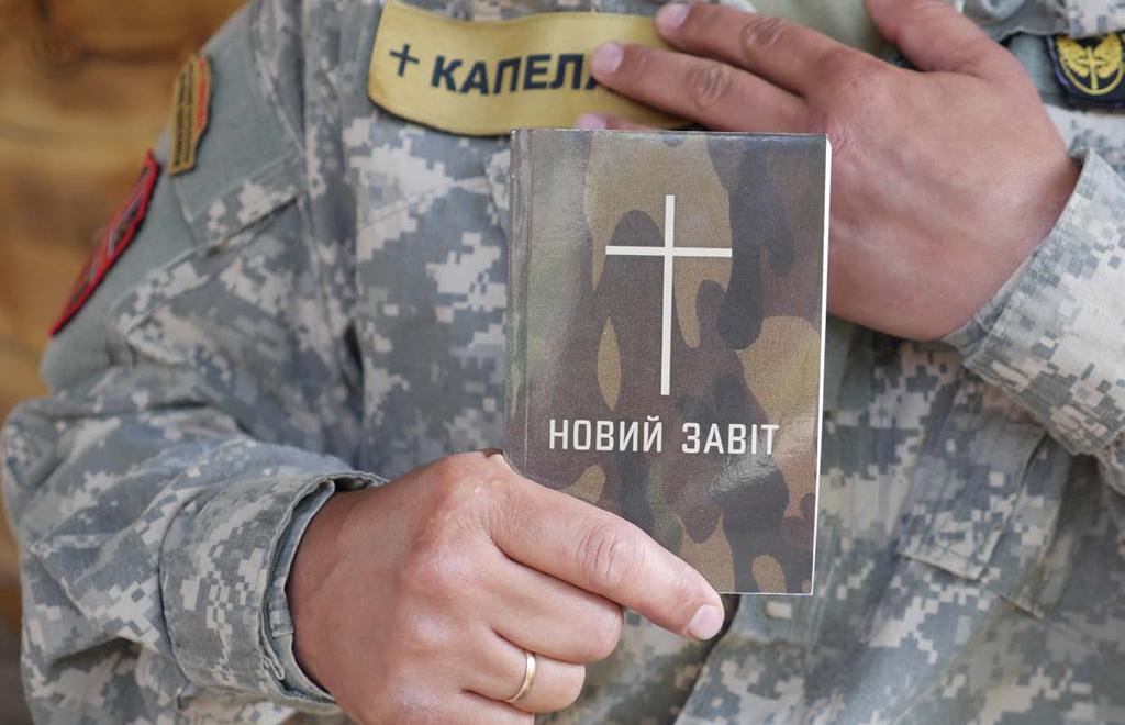 Last year, the Ukrainian Bible Society distributed more than 190,000 Scriptures, many of them to people affected by the fighting, including refugees, soldiers and hospital patients.