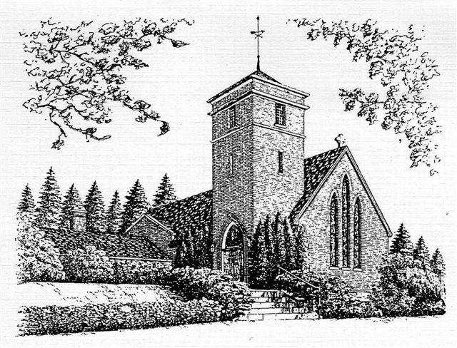 St. Barnabas Episcopal Church Bainbridge Island Memorial Brochure 1187 Wyatt Way NW