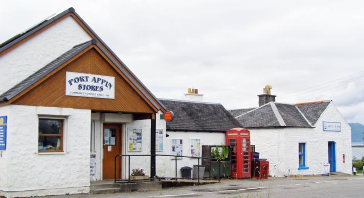 Visitor Accommodation There are two small award winning hotels in Port Appin. Many opportunities for B&B exist throughout the parish and chalet type facilities are also popular with visitors.