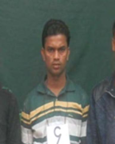 Terrorist The terrorist: Adu Lar (31 yars, Father Name-Phaw Yars  Mular in Maung Taw