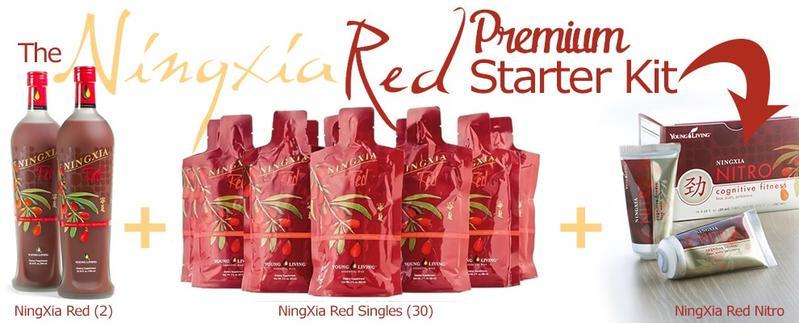 This Starter Kit includes favorite NingXia Red products, including our top-selling cognitive fitness booster, NingXia Nitro! NingXia Red 2-pack 30 NingXia Red Singles (2 fl. oz. ea.