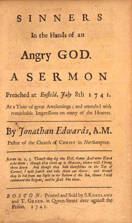 Great Awakening Orthodox Calvinism (Puritans) waning Predestination Religious revival (aka) Great Awakening (1740s)