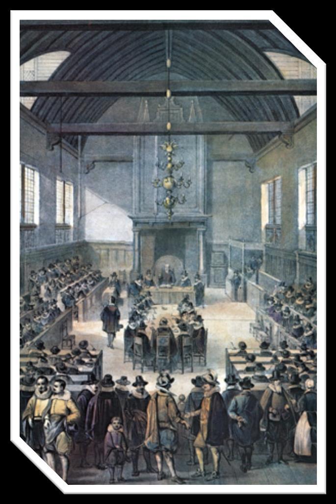 1618ad Synod of Dort Purpose To address the rising popularity of Arminiasm in the Dutch Reformed church as it was opposed