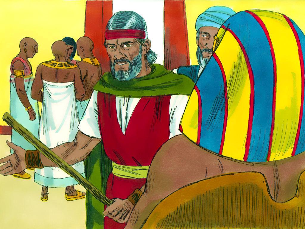 22. Pharaoh tried to trick Moses again and say that the Israelites could leave but had to leave their animals behind. But Moses knew how hard Pharaoh s heart was.