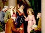 When Elizabeth heard Mary s greeting, the infant leaped in her womb, and Elizabeth, filled with the Holy Spirit, cried out in a loud voice and said, "Most blessed are you among women,