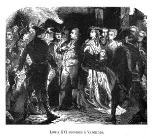 1791: June 20-21: The Night of Varennes : Royal family tries to