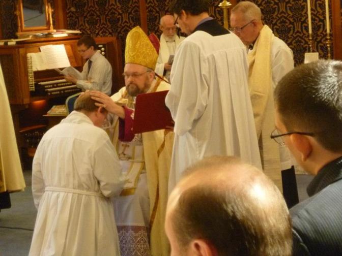 successful training, and provided the Bishop still agrees, with Ordination to the Sacred Priesthood.