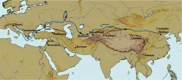by 1318 Stefano Timeline 1354 Marco Polo born 1355-1260 Niccolò & Maffeo in Constantinople, travel to Crimea 1261 Latin Empire falls Travel to Volga, trade with Barka Khan
