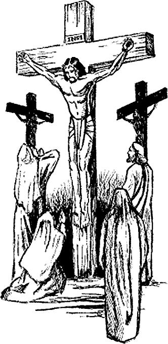 6. The Crucifixion The Crucifixion What happened at the Crucifixion? Simon was made to carry the cross because Jesus was struggling to carry it for himself.