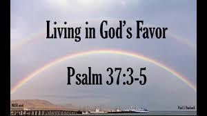 your life King David wrote, Trust in the Lord, and do good; Dwell in the land, and feed on His faithfulness.