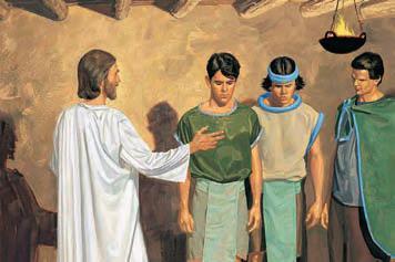 The other three disciples did not dare ask for what they wanted, but Jesus